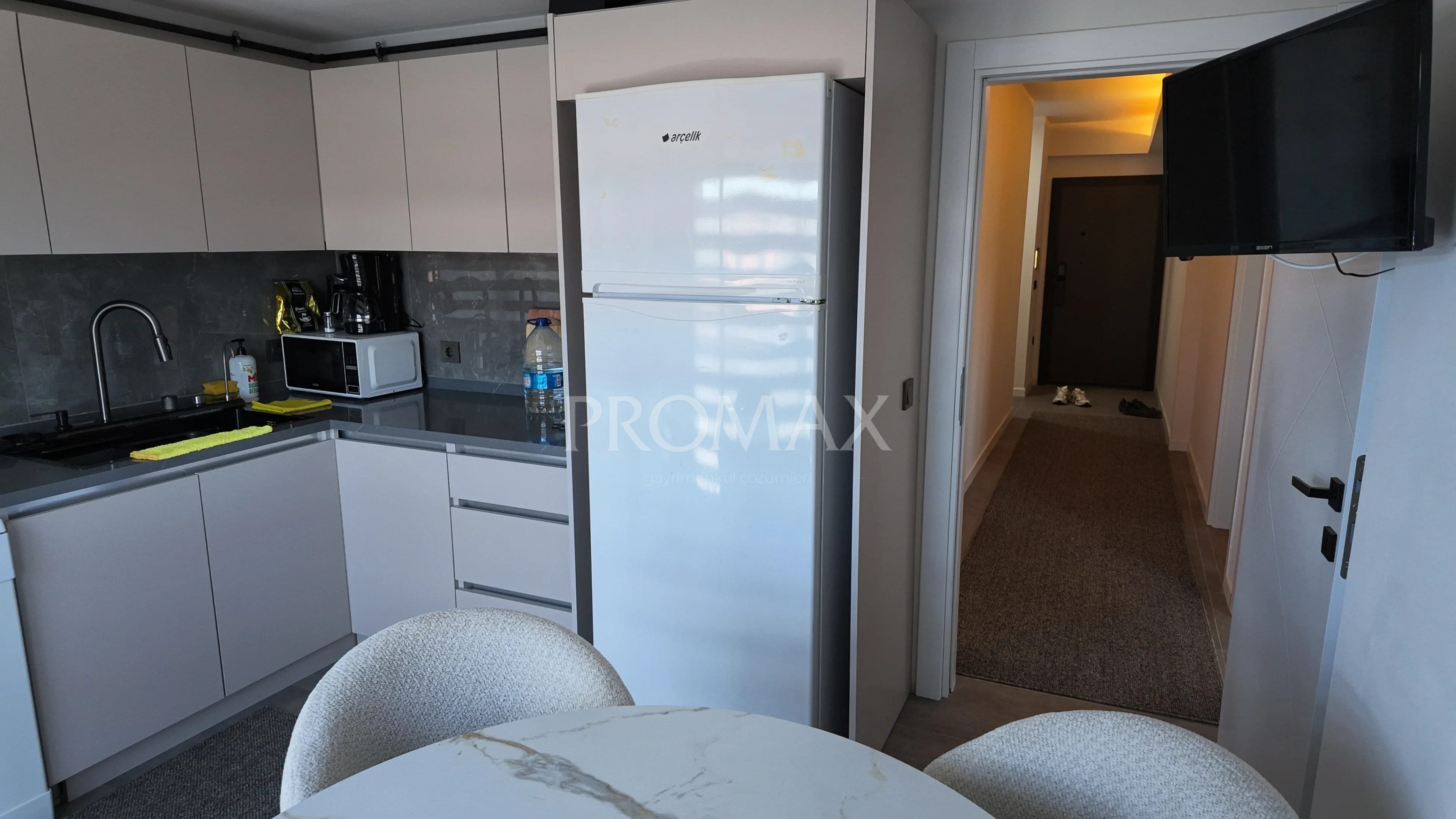 ULA - AYAZKIYI'da 3+1 AKILLI EV 130 m2 Oturum Alanlı Daire