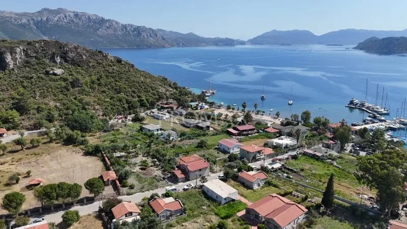 PROMAX - MARMARİS / SÖĞÜT KÖYÜ 202 m2 Deniz Manzaralı Arazi