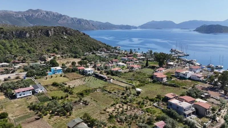 PROMAX - MARMARİS / SÖĞÜT KÖYÜ 202 m2 Deniz Manzaralı Arazi