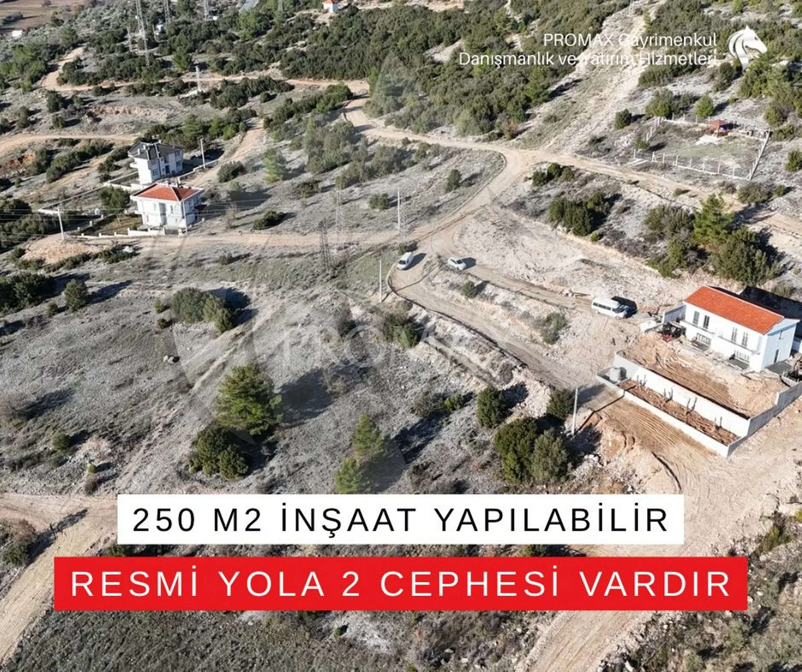 EŞSİZ DOĞA MANZARALI  630 m2 İMARLI ARSA YERKESİK'DE SİZİ BEKLİYOR